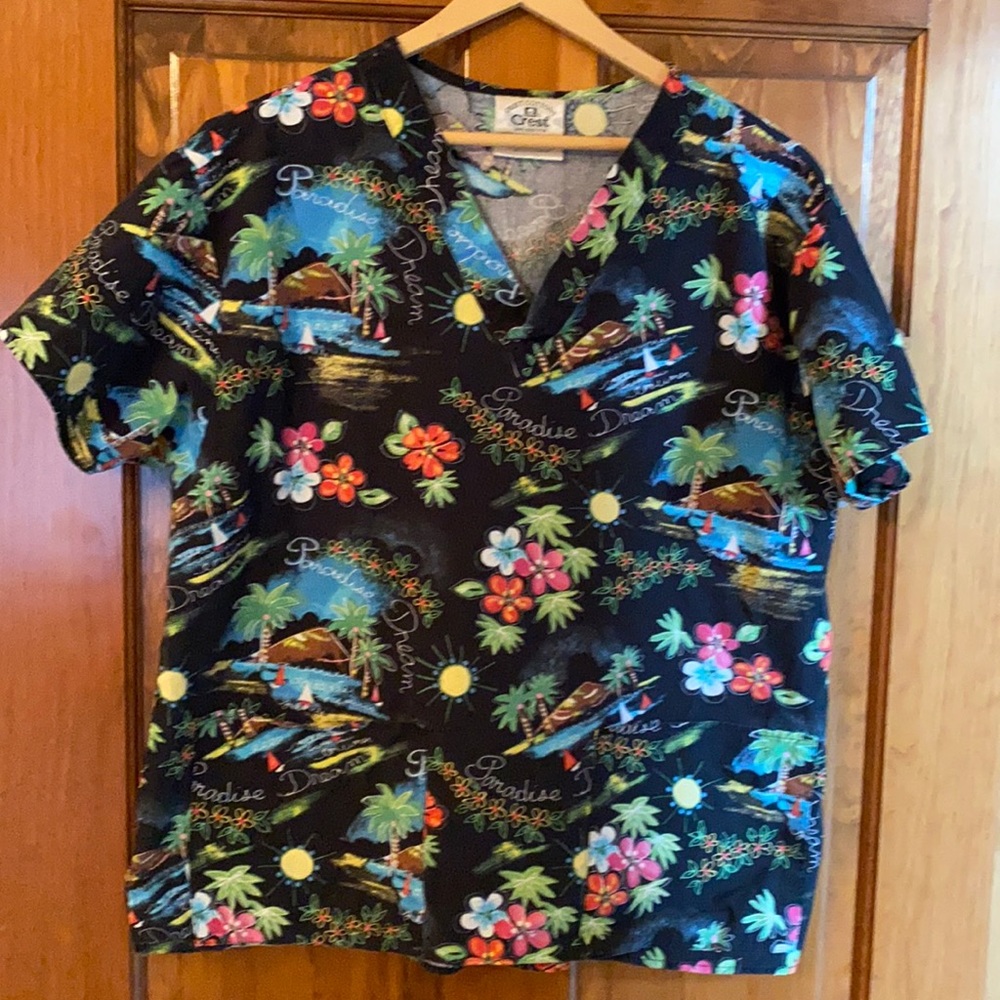 Scrub top